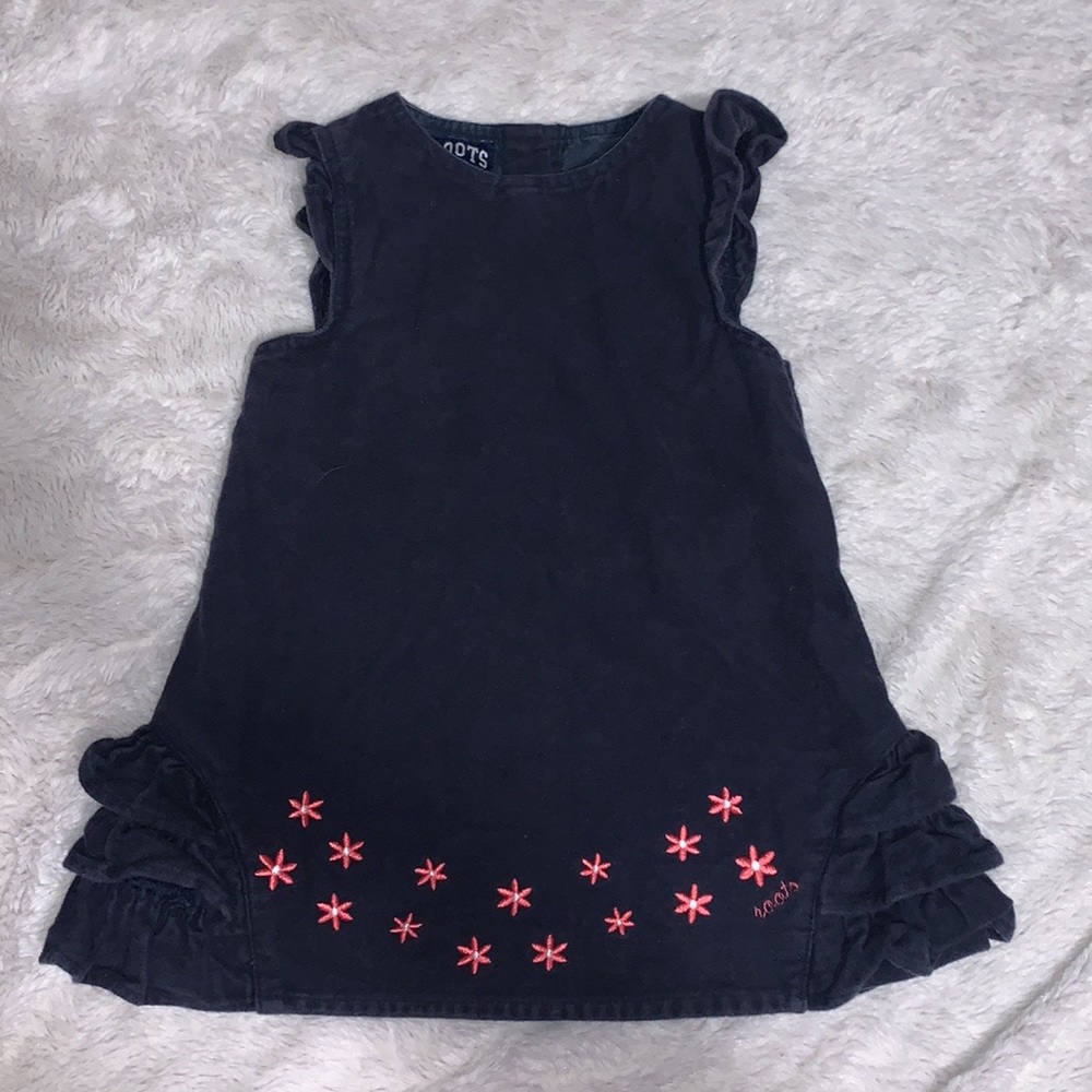 Navy blue ROOTS dress size Xl girls